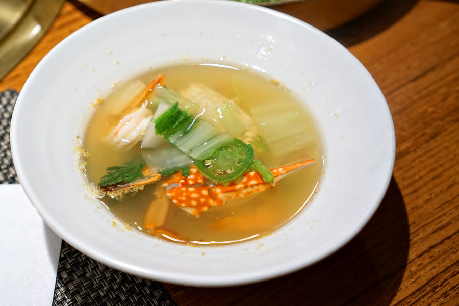 Boiled Clam Soup / Baeghab Nabetang
