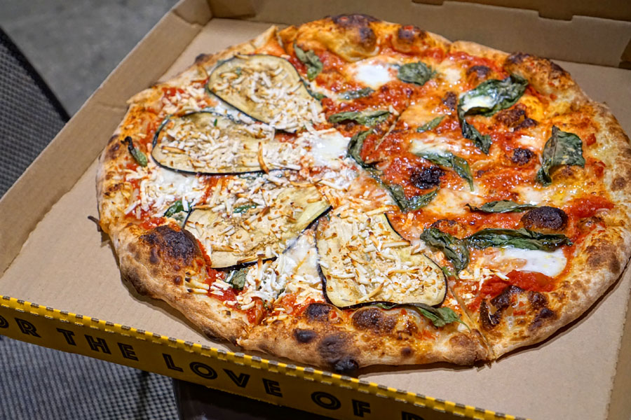 Eggplant Special / Queen Margherita Half-n-Half