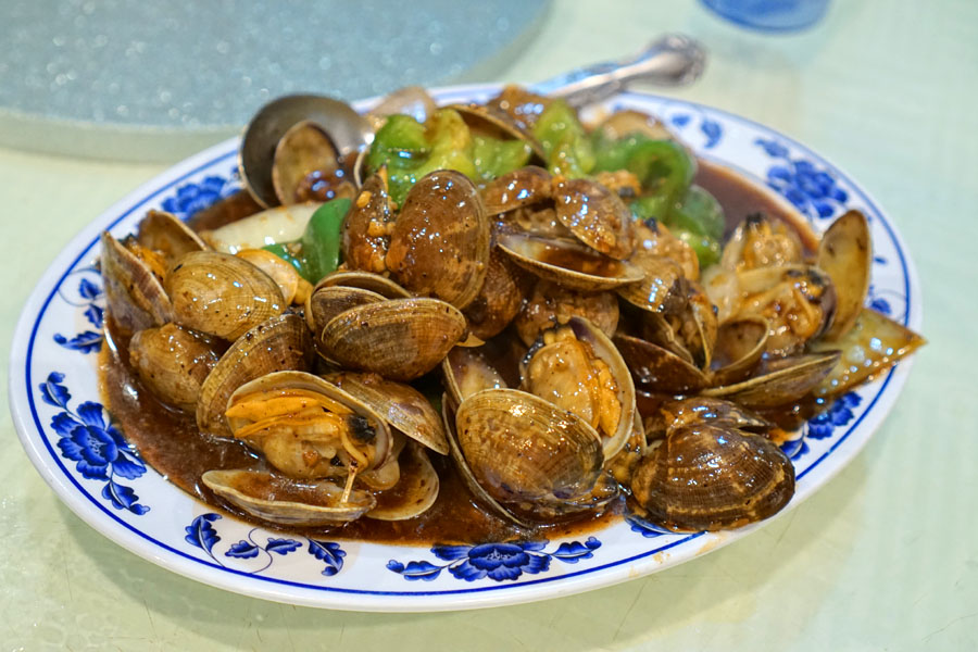 Clam with Black Bean Sauce