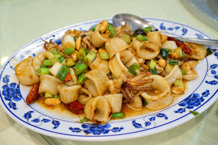 Kung Pao Squid