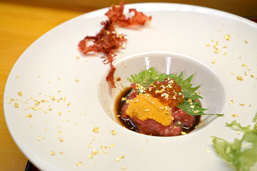 Toro with Uni and Ikura