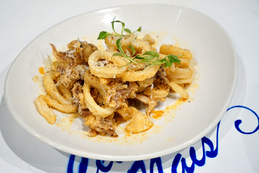 Calamari al Mojo de Ajo