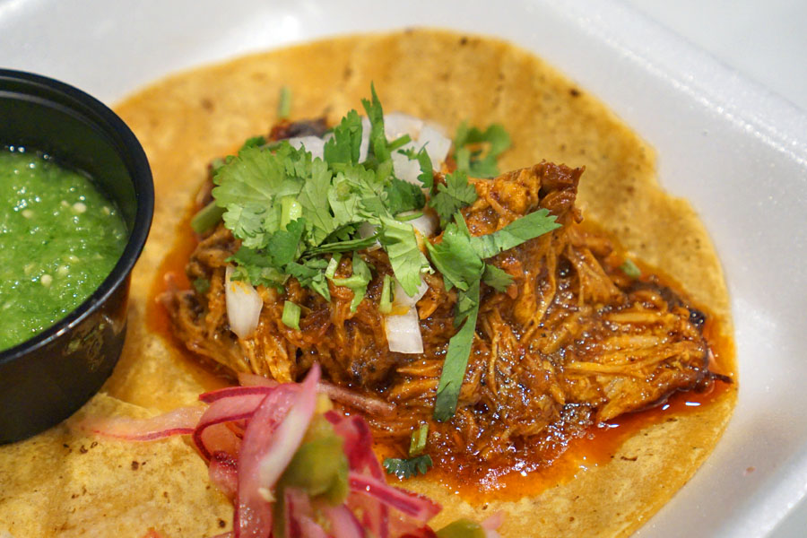 Cochinita Pibil Taco