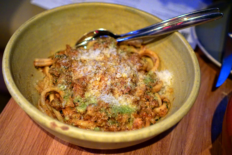 Hamachi Bolognese