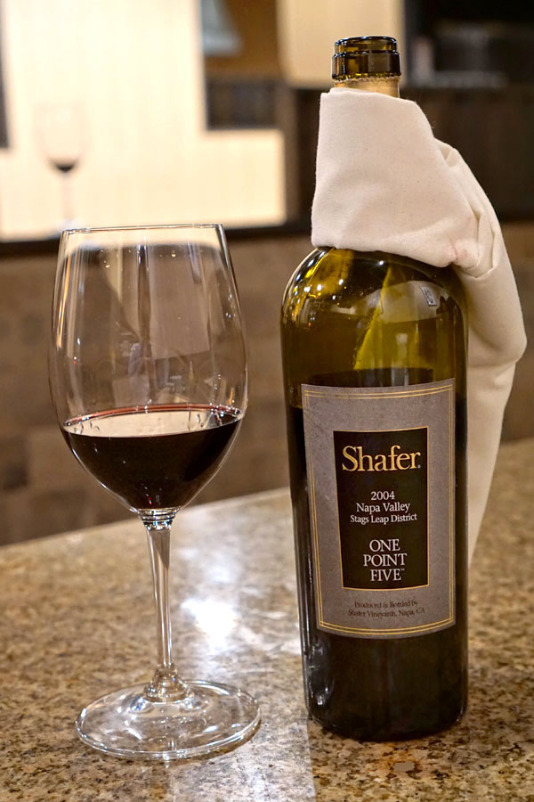 2004 Shafer Cabernet Sauvignon One Point Five