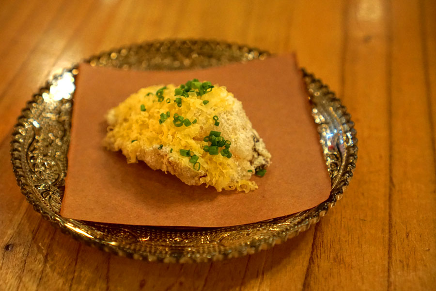 puffed beef tendon