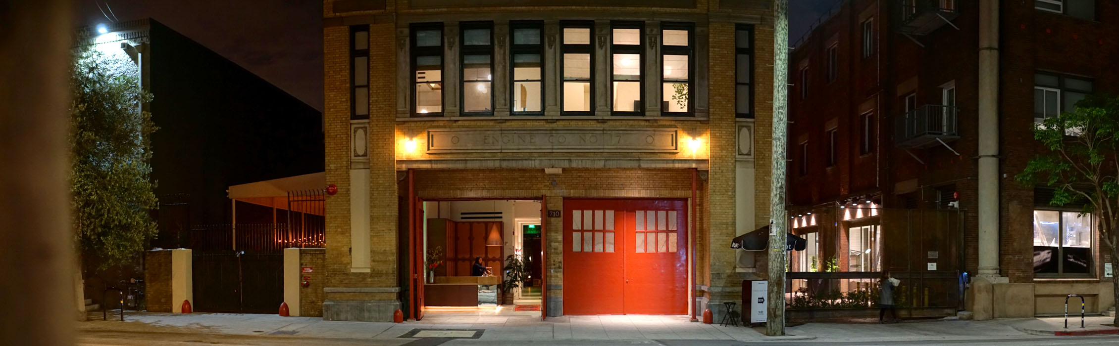 Firehouse Hotel Exterior