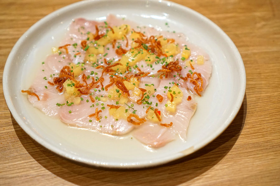 Hamachi Crudo