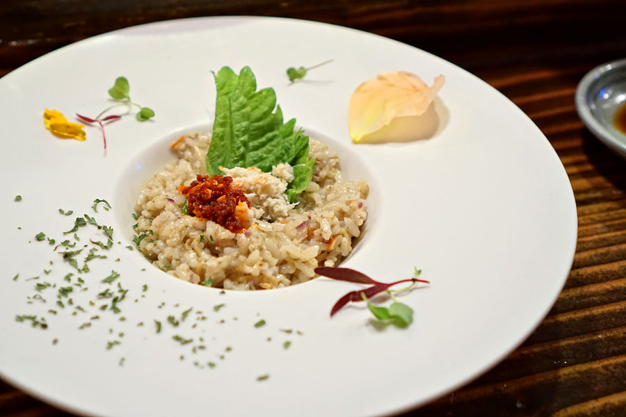 Watarigani Risotto