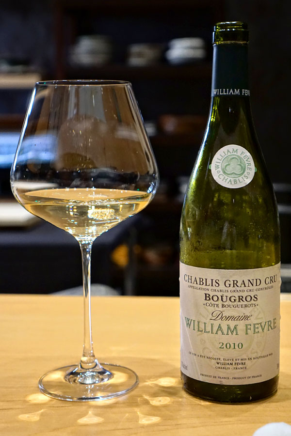 2010 Domaine William Fèvre Chablis Grand Cru Bougros Côte Bouguerots