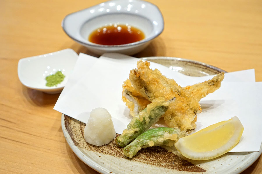 Meso Anago Tempura