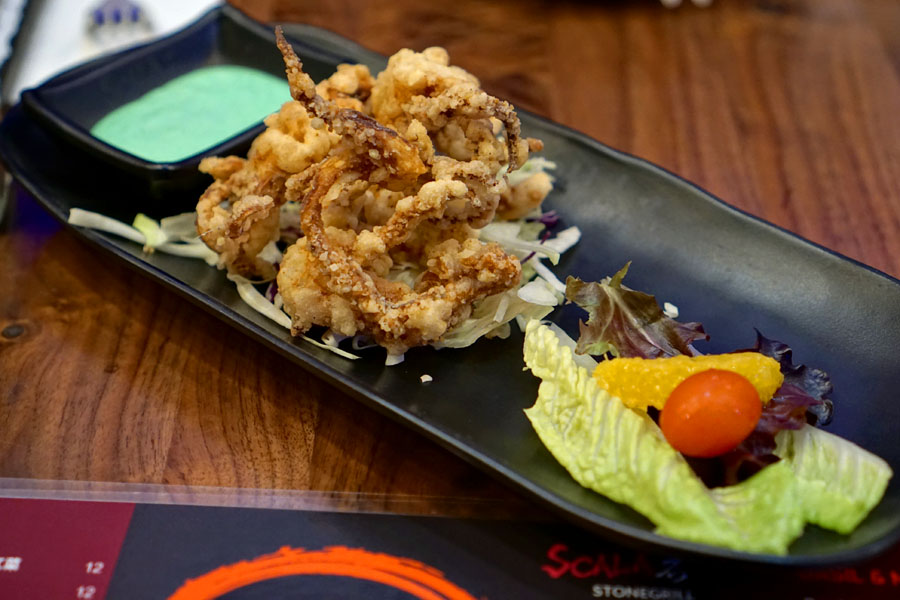 Japanese Fried Squid Legs