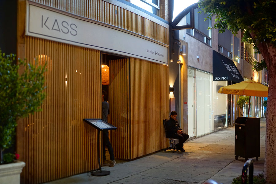 Kass Wine Bar + Restaurant Exterior