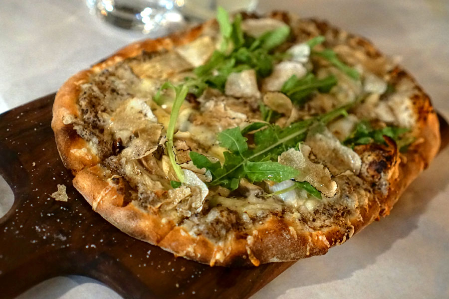 Mushroom, Truffle Flat Bread