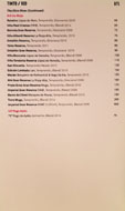 Jaleo Wine List: Tinto/Red