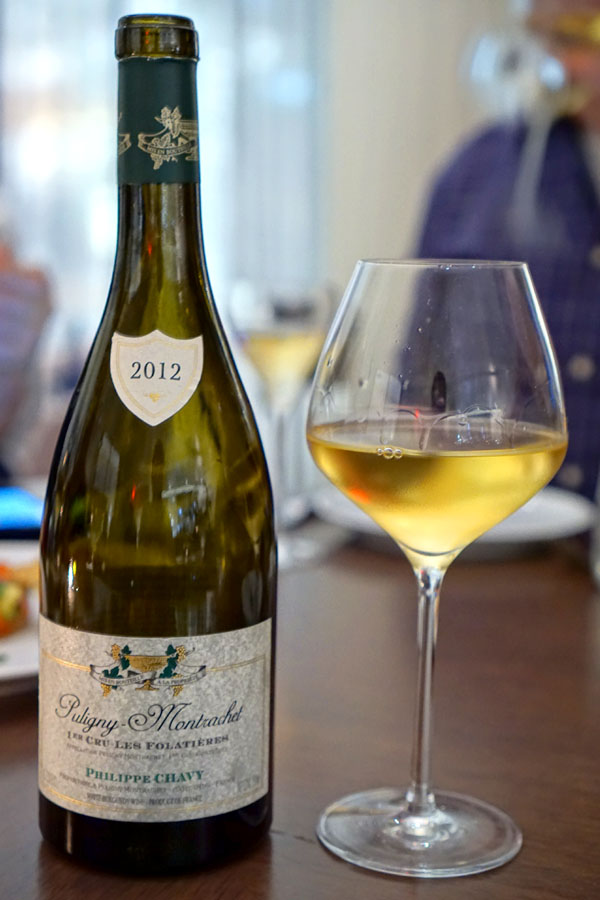 2012 Philippe Chavy Puligny-Montrachet 1er Cru Les Folatières