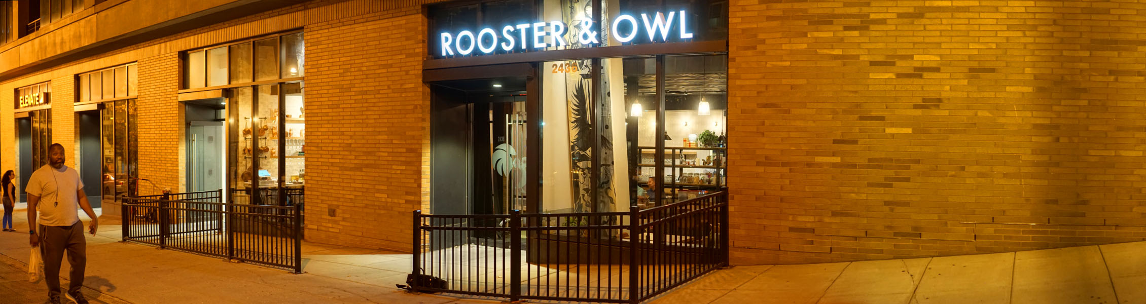 Rooster & Owl Exterior