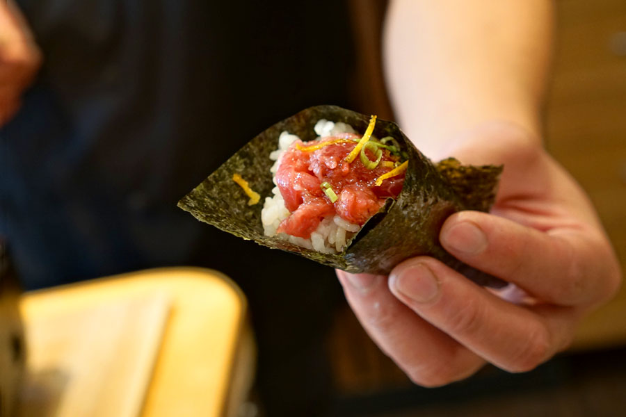 Negitoro Temaki