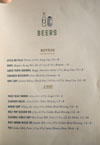 Birdie G's Beer List