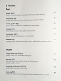 Haewah Dal Menu: À la Carte