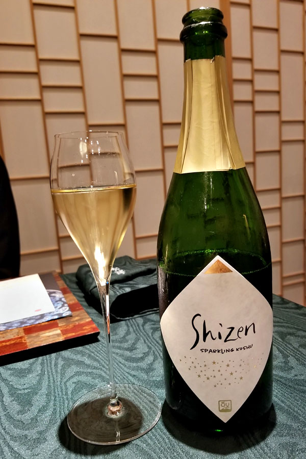 2015 Shizen Sparkling Koshu