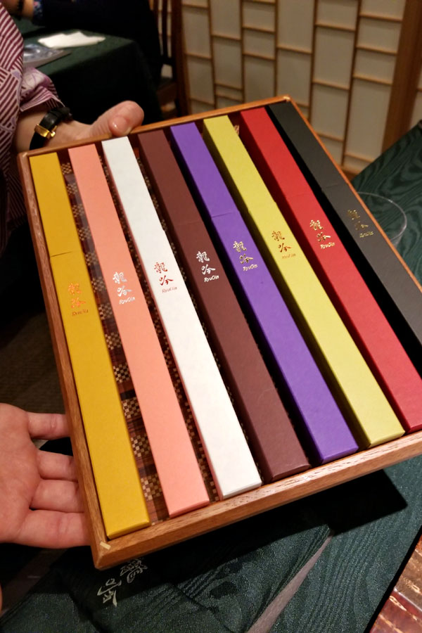 Nihonryori RyuGin Chopsticks Selection