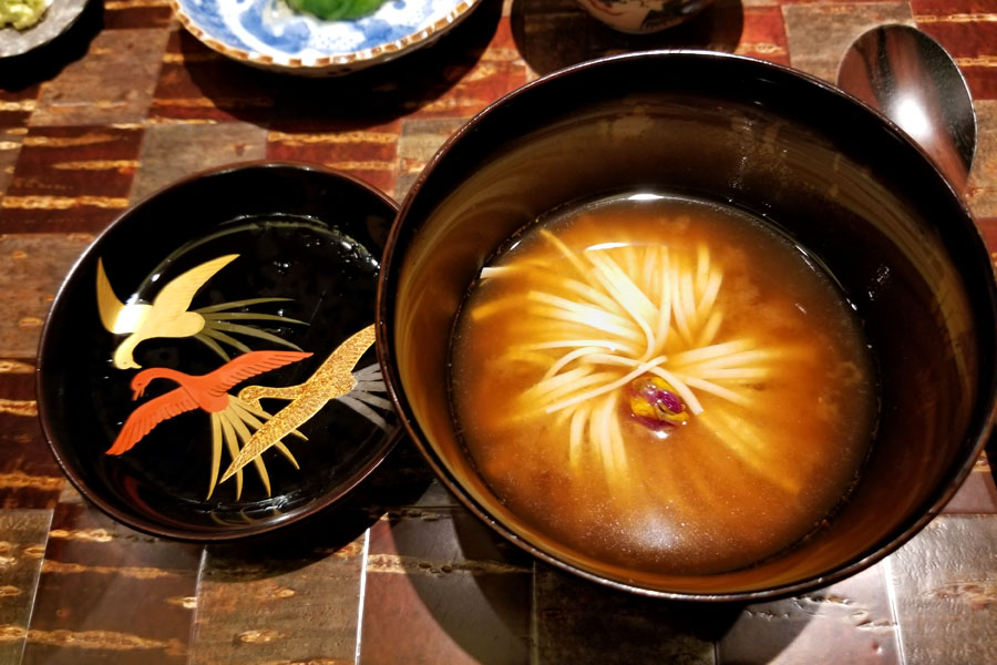 Japan's National Flower Chrysanthemum Soup