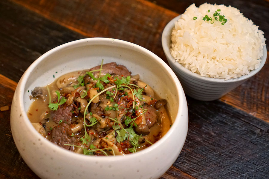 Mushrooms & Wagyu