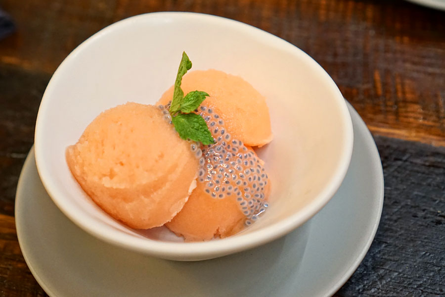 Guava Moscato Sorbet