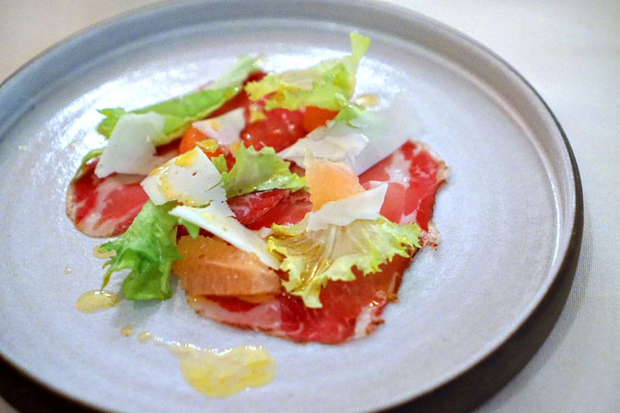 Coppa with Grapefruit