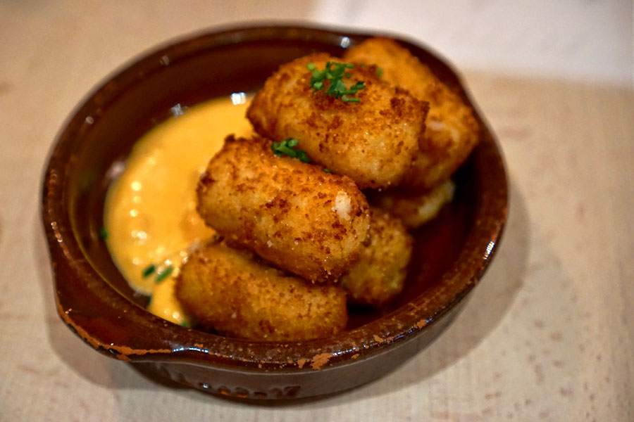 Potato Croquettes + Chorizo