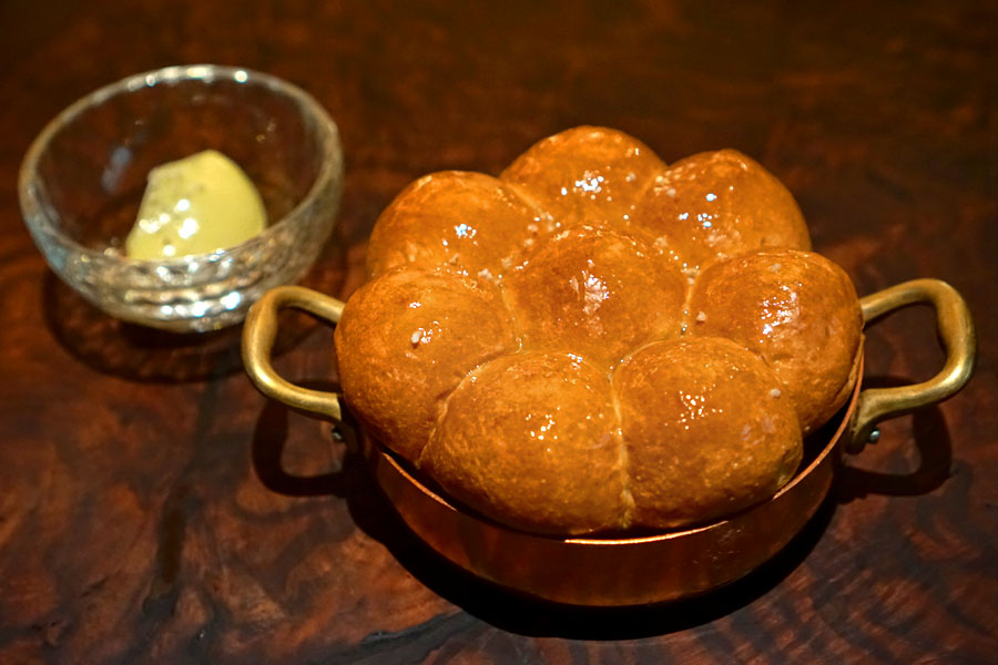 Grilled Parker House Rolls & Cultured Butter