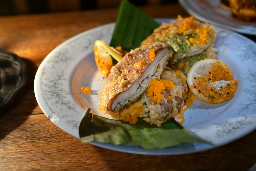 Crab Tempura Mushrooms