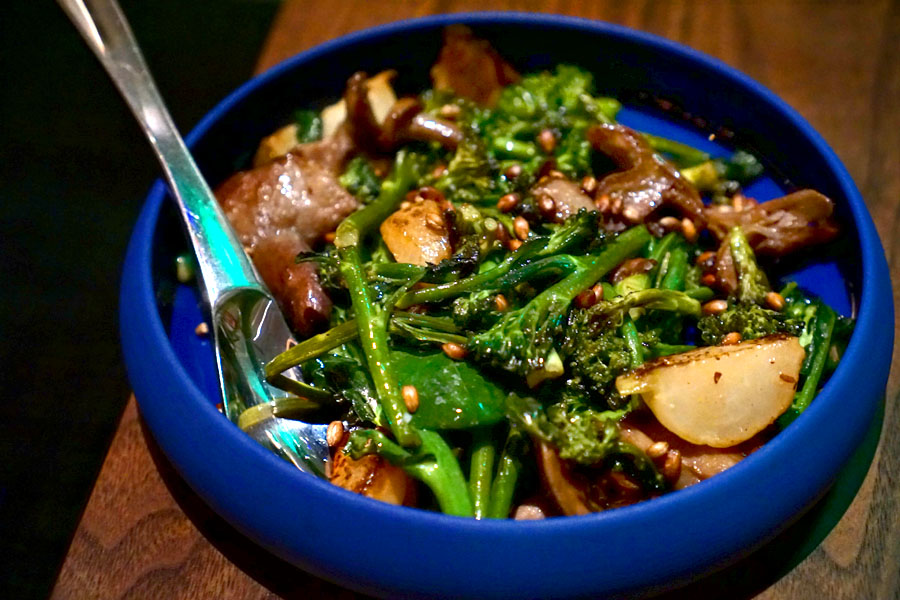 Miso Glazed Broccoli