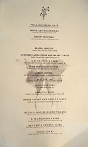 Piccalilli Menu