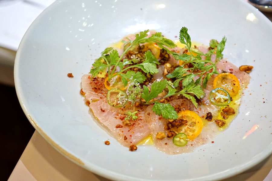 Hamachi Crudo