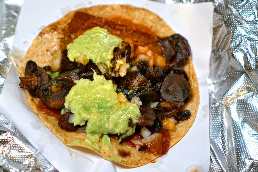 Mushroom Quesadilla