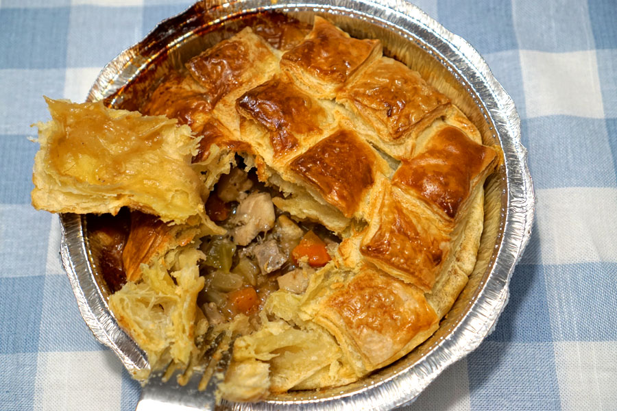 Hunter's Pot Pie (Cut Open)