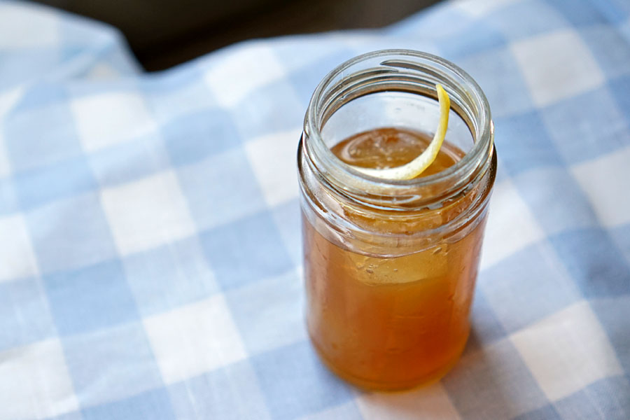 Black Tea, Honey, & Apricot (Prepared)