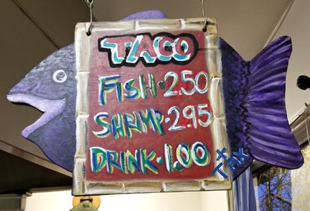 Best Fish Tacos in Ensenada Menu