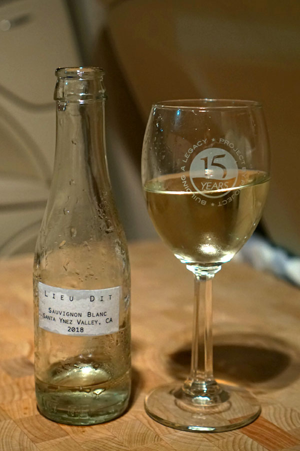 Lieu Dit, Sauvignon Blanc, Santa Ynez Valley, CA 2018