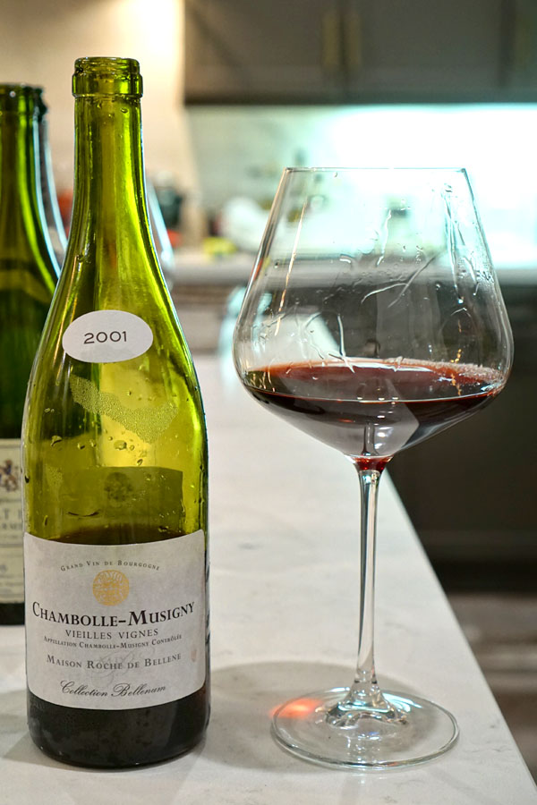 2001 Maison Roche de Bellene Chambolle-Musigny Collection Bellenum Vieilles Vignes