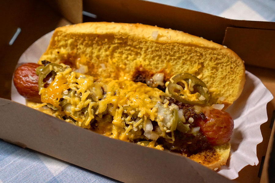 Double Beef Chili Dog