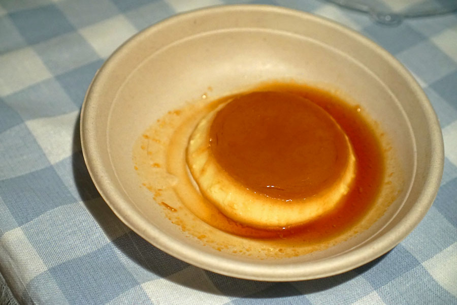 Flan de Leche Malteada