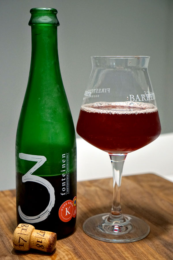 2018 Drie Fonteinen Oude Kriek with Honey