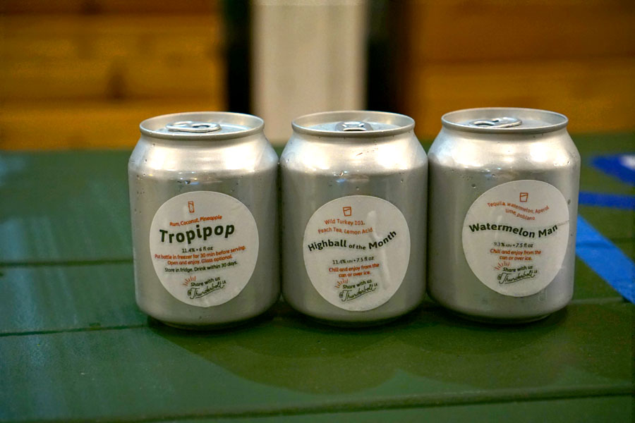 Canned Cocktails To-Go