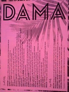 Dama Menu