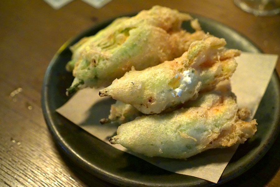 Crispy Squash Flowers