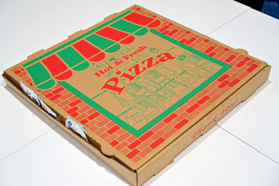 A Slice of New York Pizza Box
