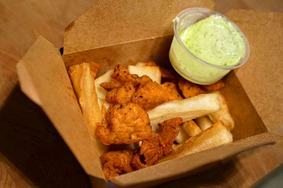 Crispy Chicken & Yucca Fries